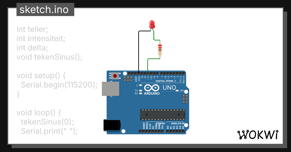 sinus - Wokwi ESP32, STM32, Arduino Simulator