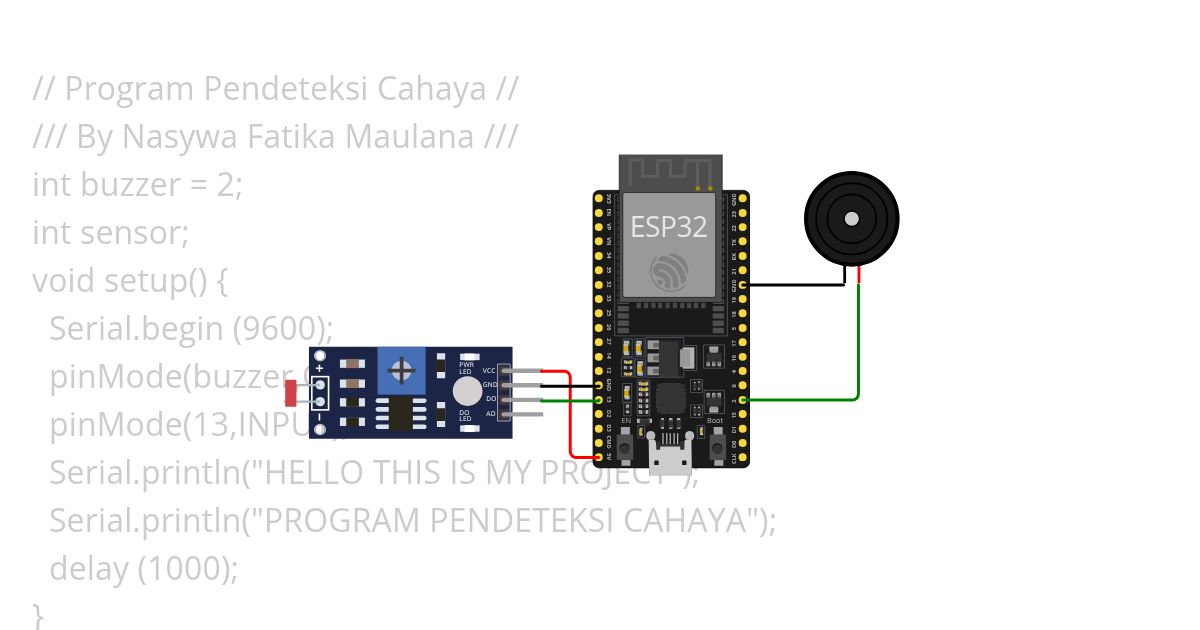Pendeteksi Cahaya - Nasywa Fatika simulation