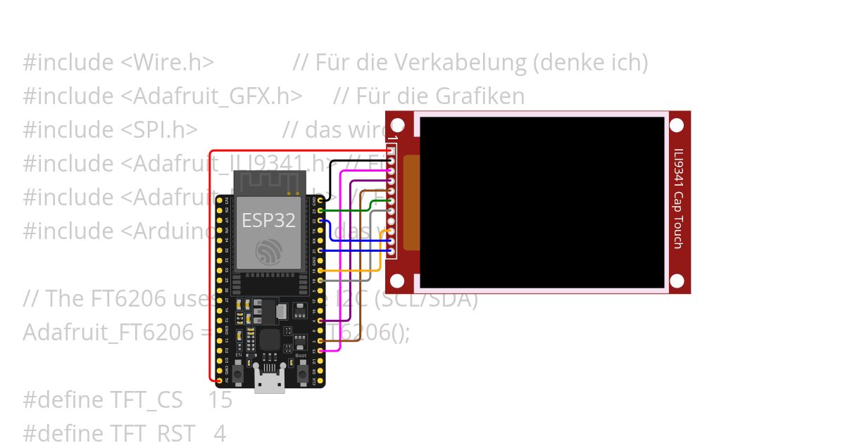 ESP32 Touch Screen Test  Copy versuch simulation