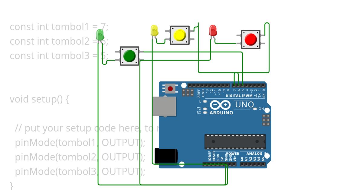 tombolLED_Arduino simulation