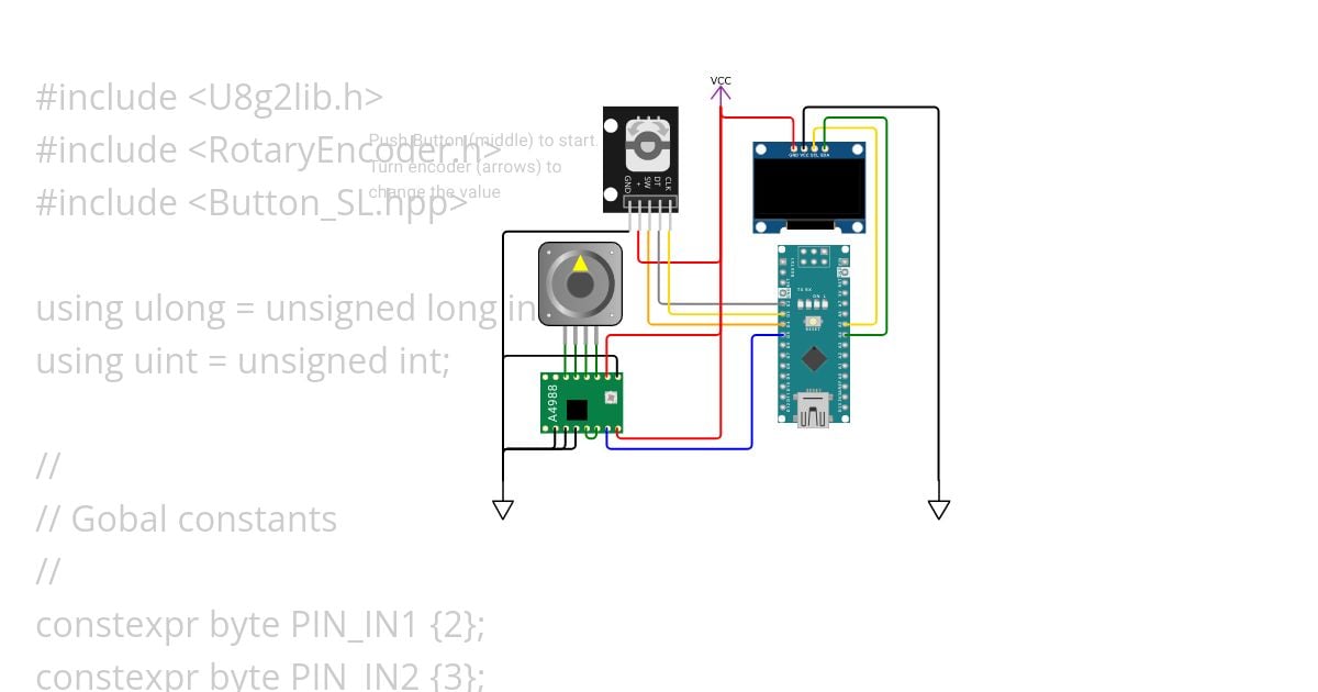 Turntable.ino simulation