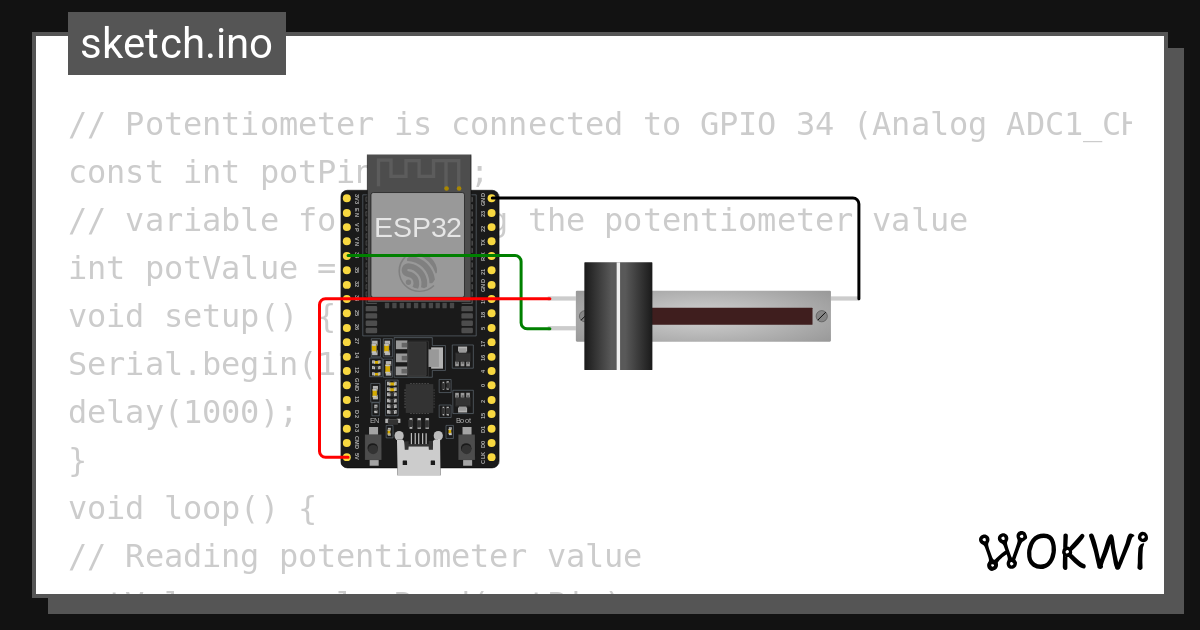 Wokwi - Online ESP32, STM32, Arduino Simulator
