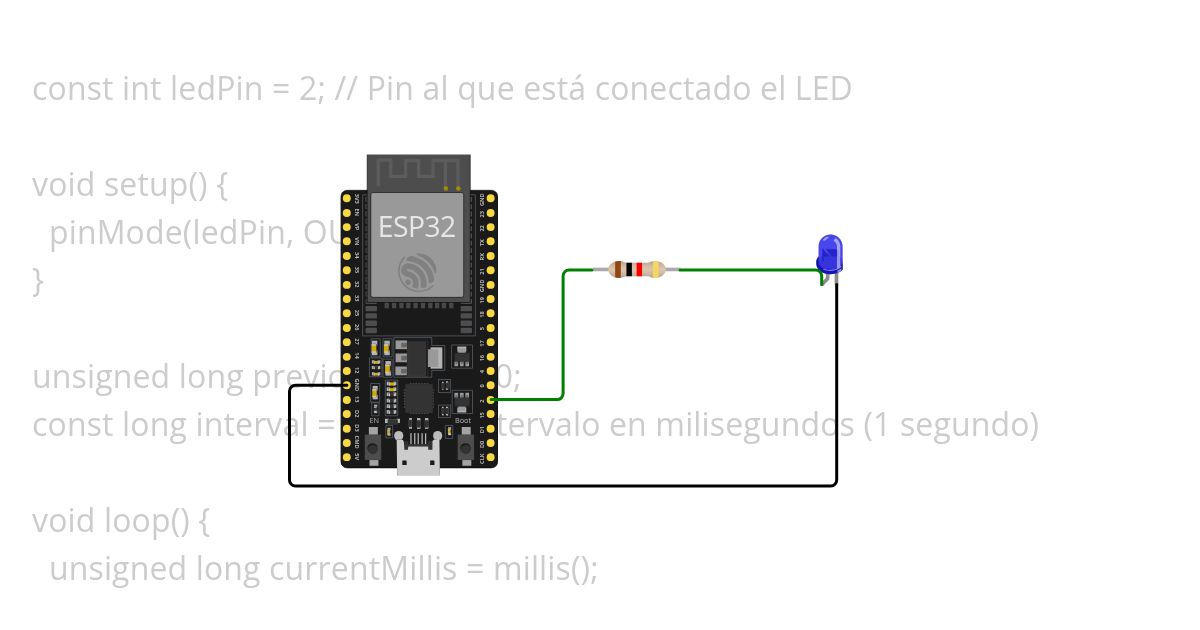millis esp32 simulation