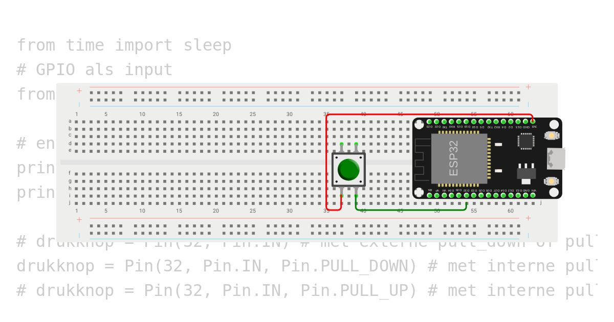 Les 4 input pull Down simulation
