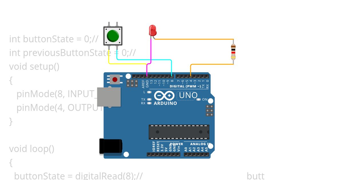 LED bush simulation