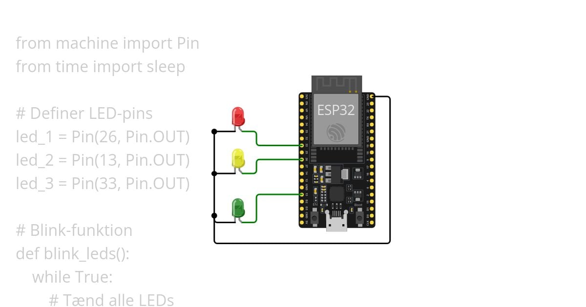 3LedPython simulation