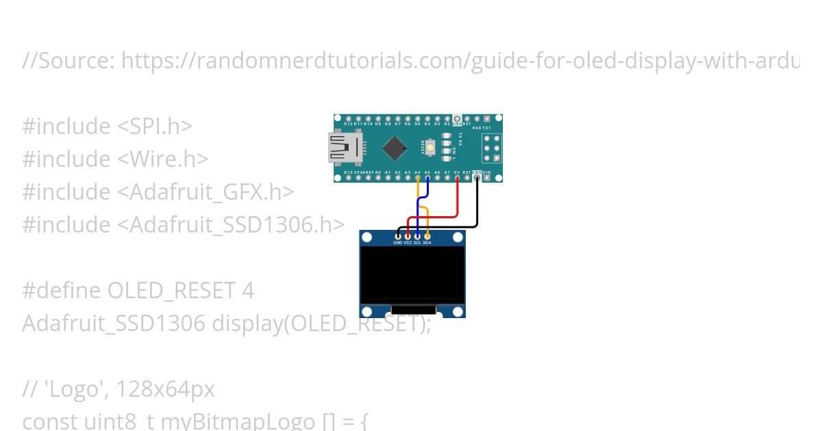 bitmap oled simulation