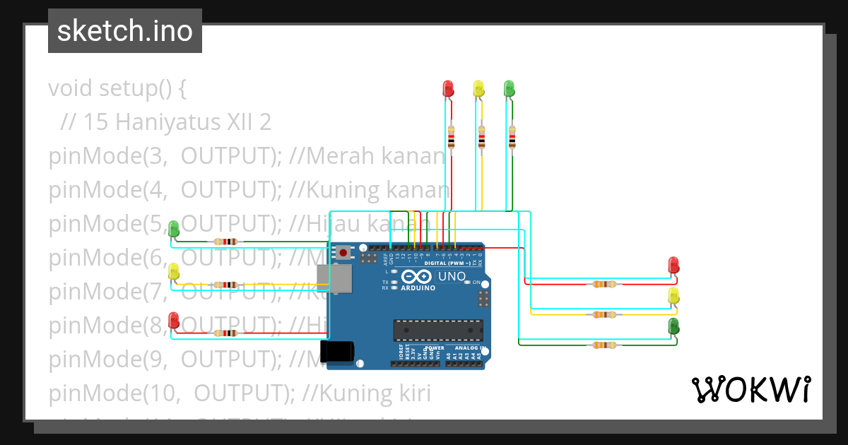 Arduino Uno - Wokwi ESP32, STM32, Arduino Simulator