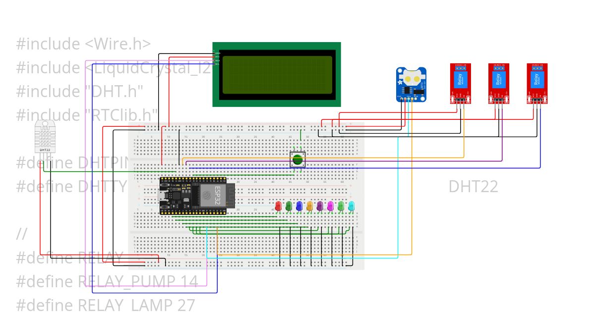 prj27.2 lcd dht rtc relay button milli  simulation