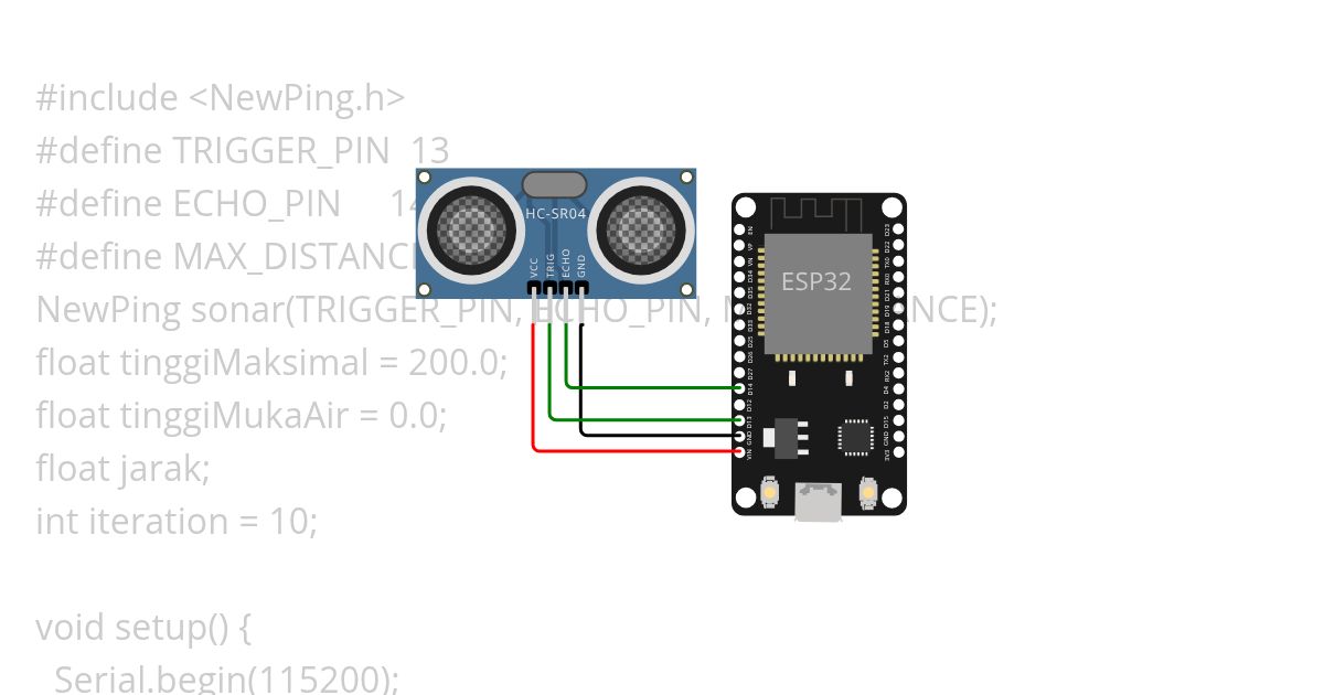 ESP32 DOIT DEV KIT - Blank simulation