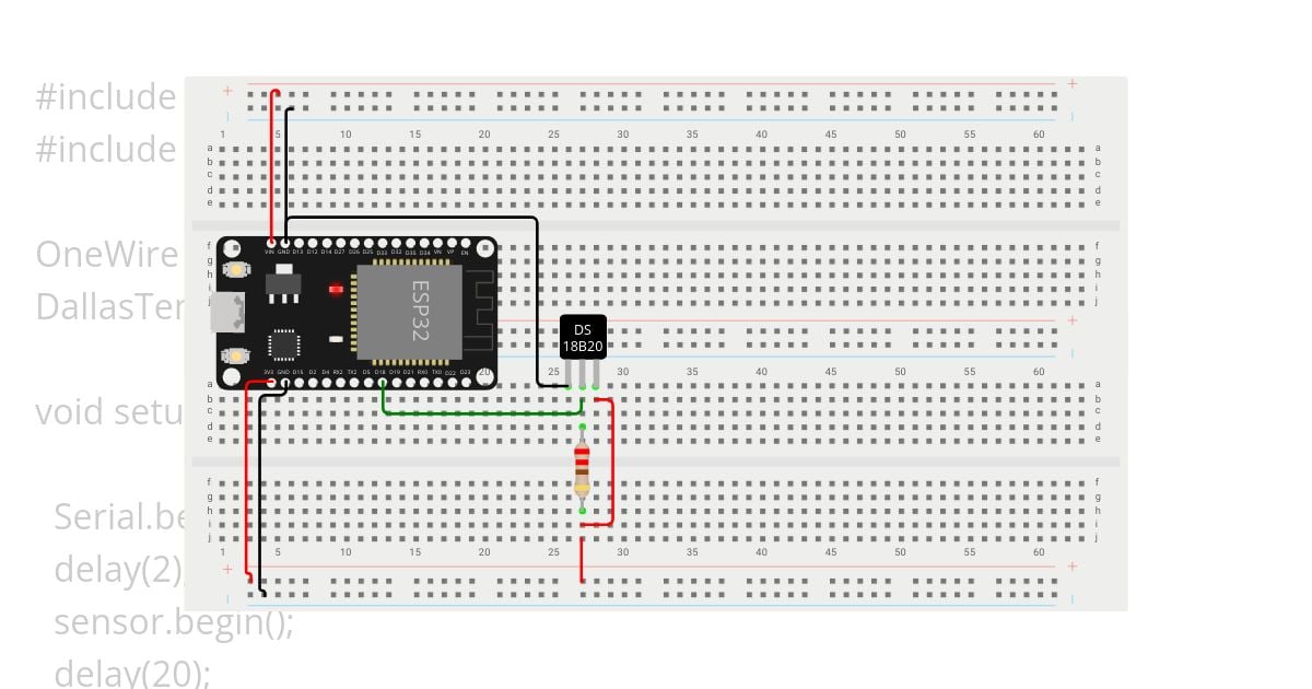 DS18B20 Copy simulation