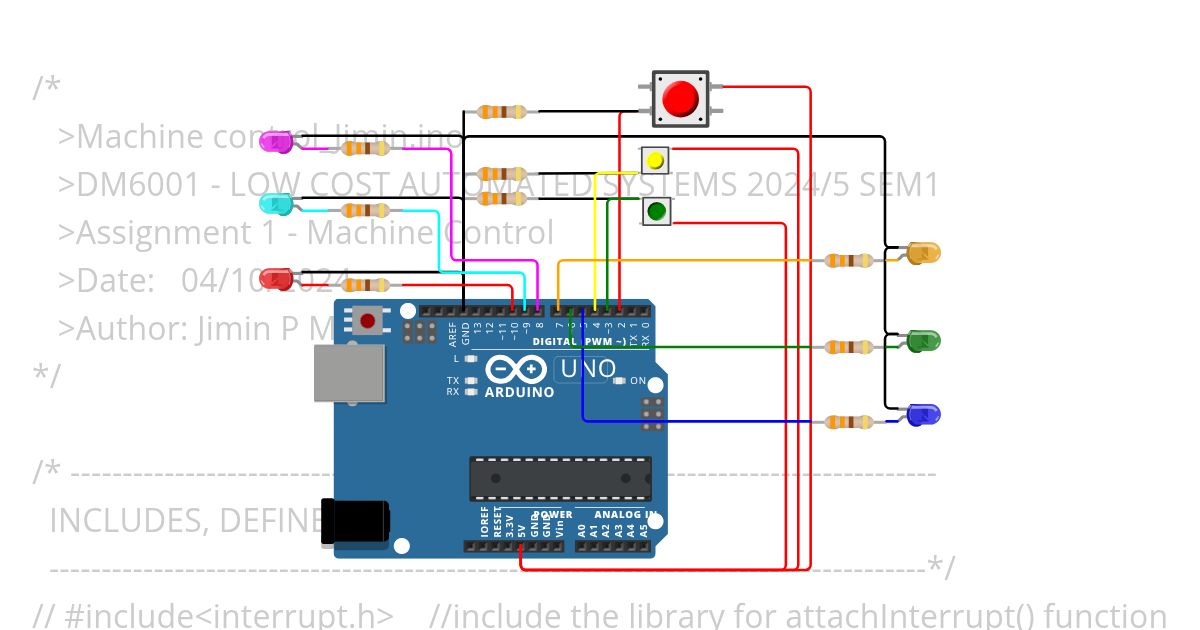 machine control function simulation