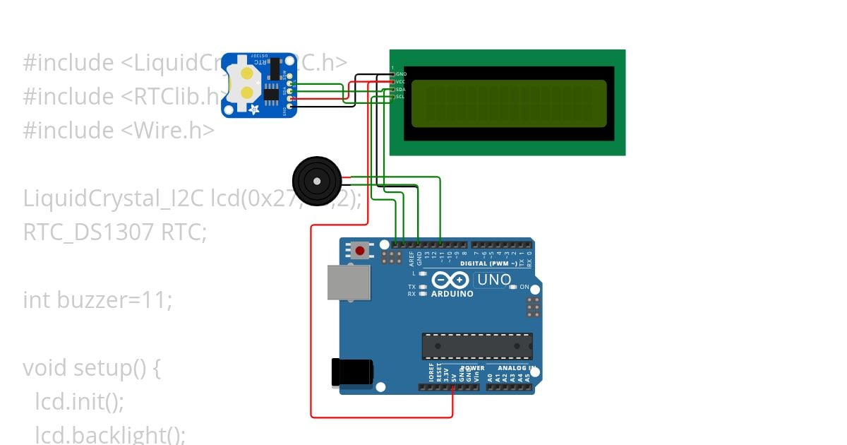 Jam Digital Alarm naya simulation