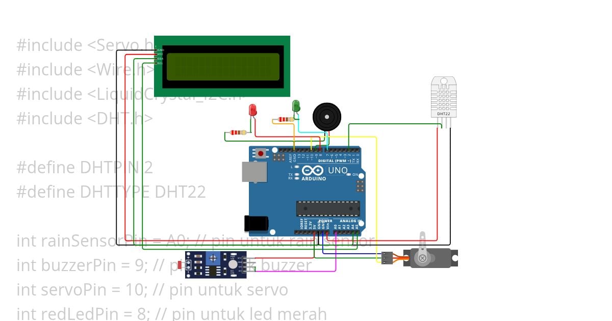 projek Rain sensor ( sensor hujan/sensor jemuran otomatis) Copy (2) simulation