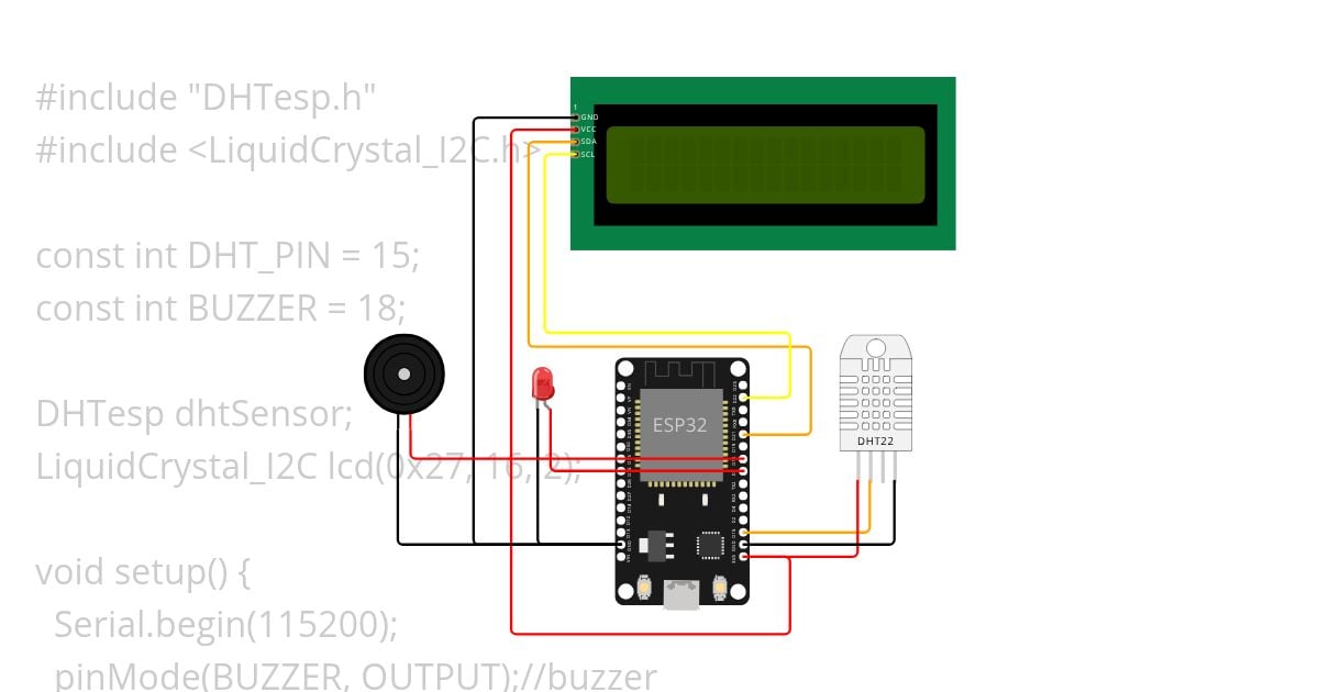 Pendeteksi Kebakaran simulation