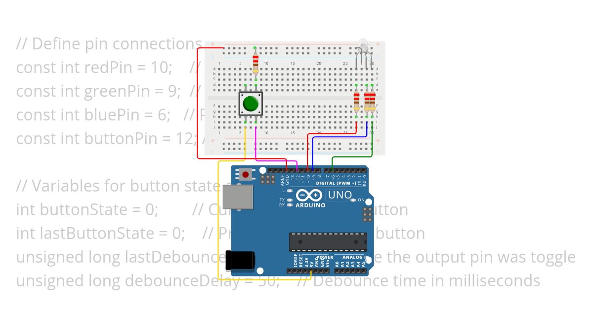 RGB PUSH BUTTON Copy simulation