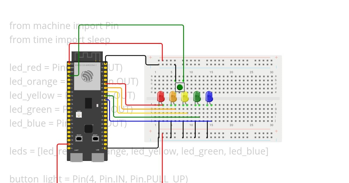 led_ladder simulation