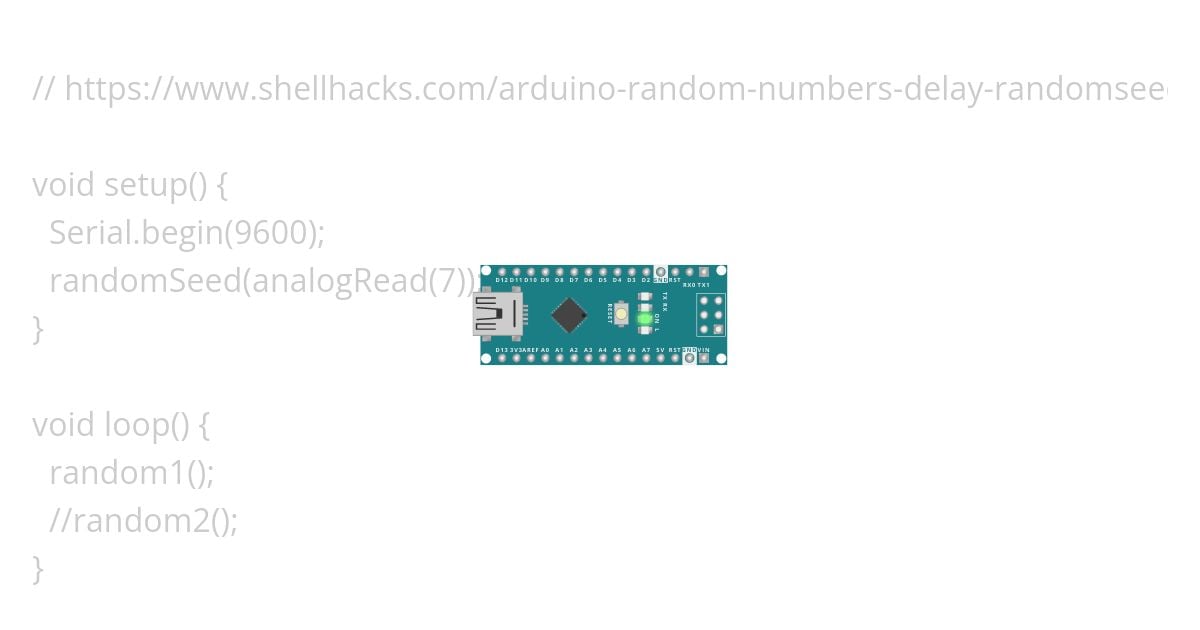 Arduino_randomSeed_Example simulation