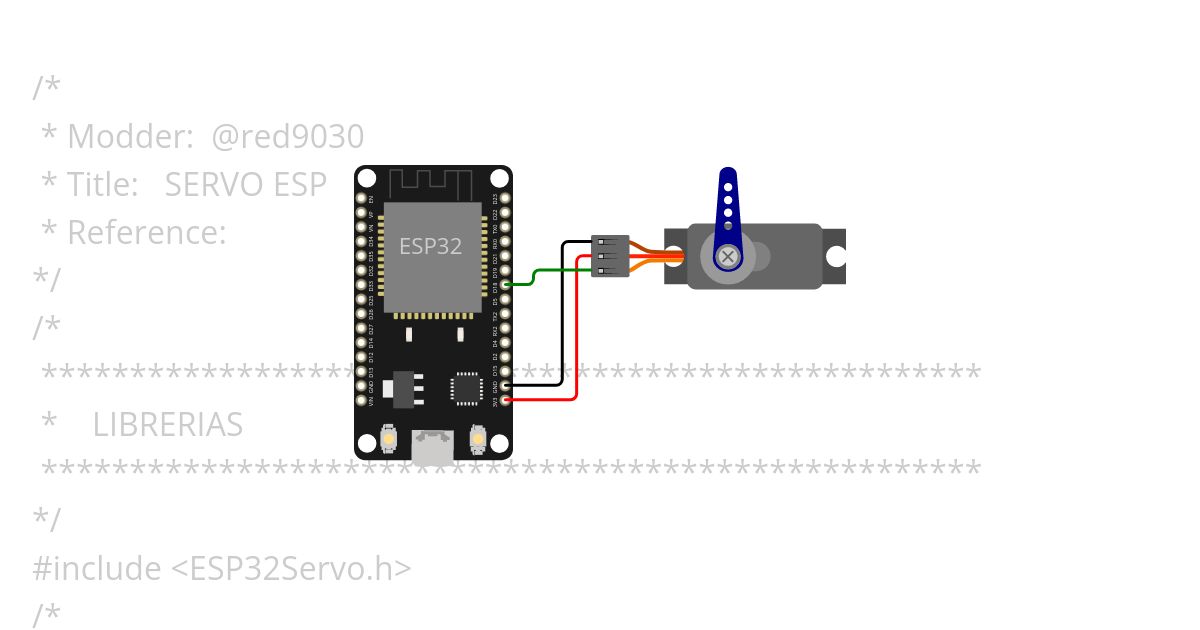 CONTROL_SERVO_ESP32 simulation