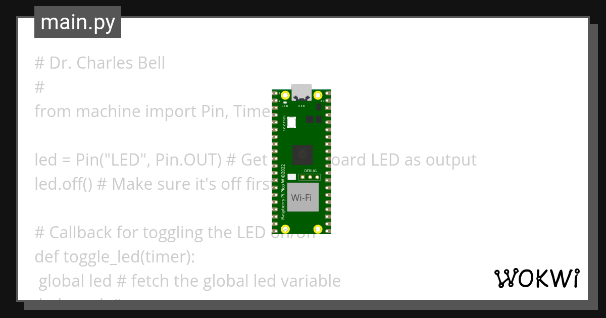 timer_callback Wokwi ESP32, STM32, Arduino Simulator