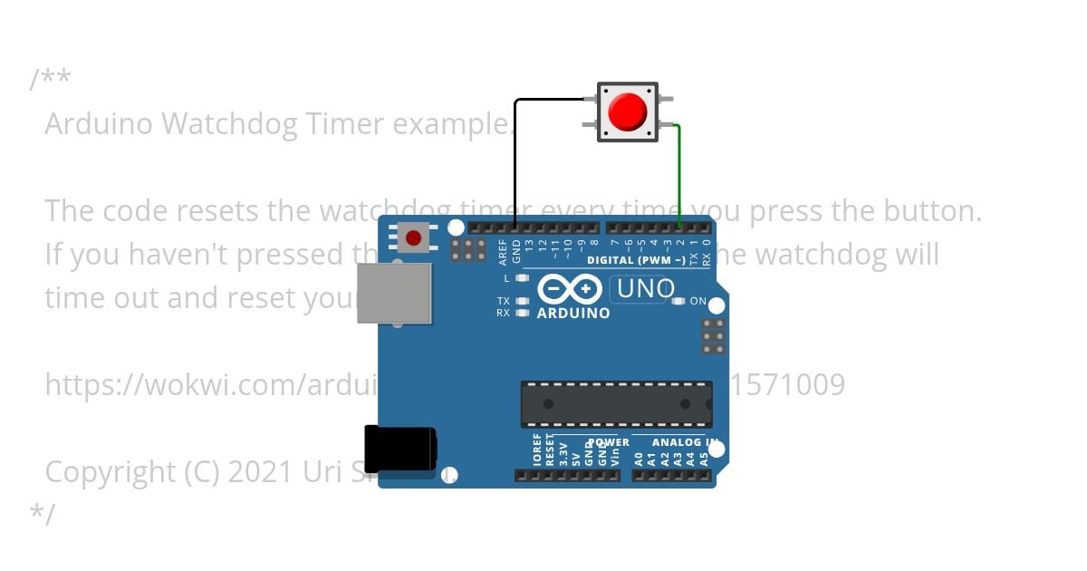 arduino-watchdog-timer2 simulation