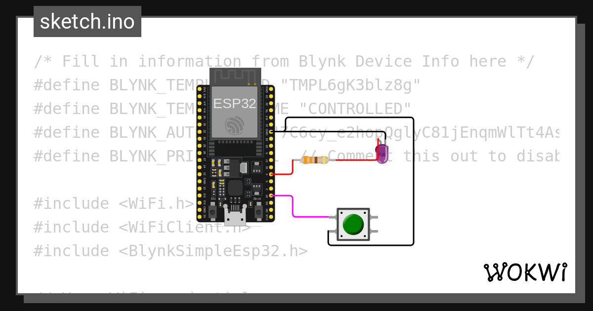 Wokwi online esp32 stm32 arduino simulator