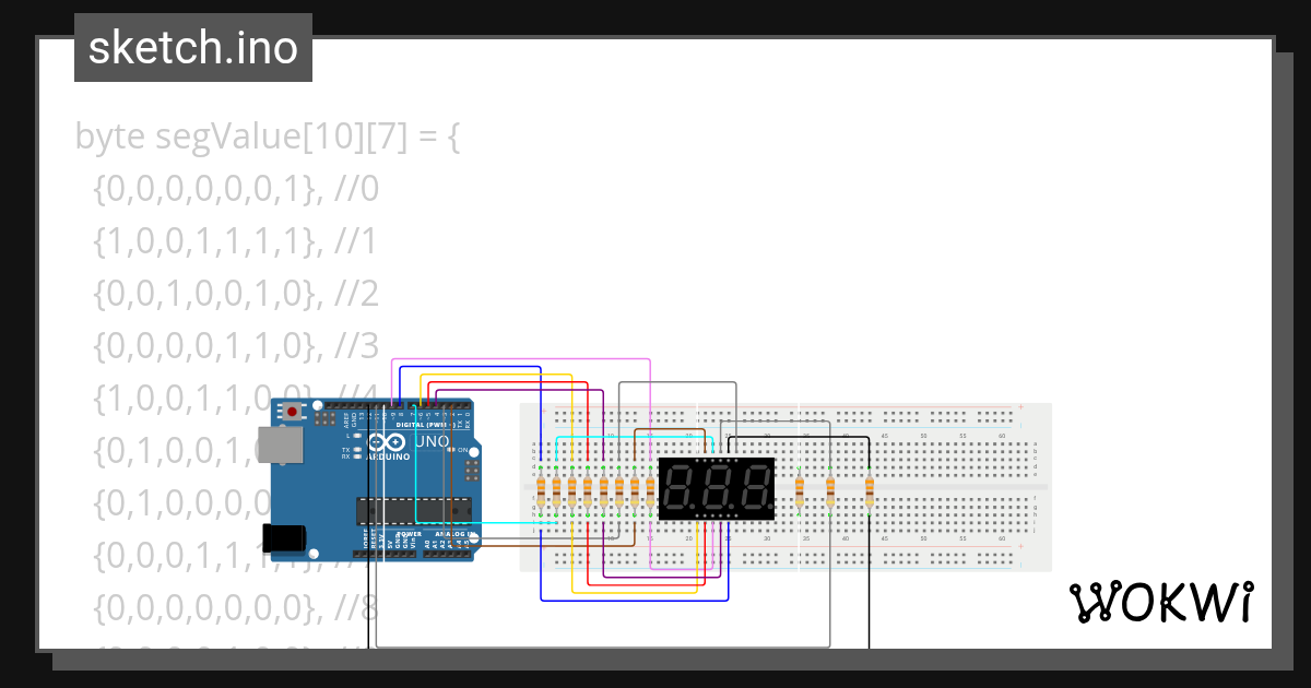 Lexi Johanna Tuazon - 3 Digit 7 Segment Display - Wokwi ESP32, STM32 ...