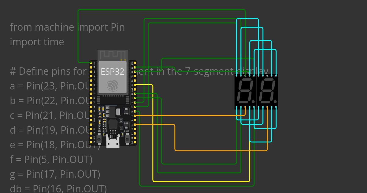 4th seven segema esp32 py Copy