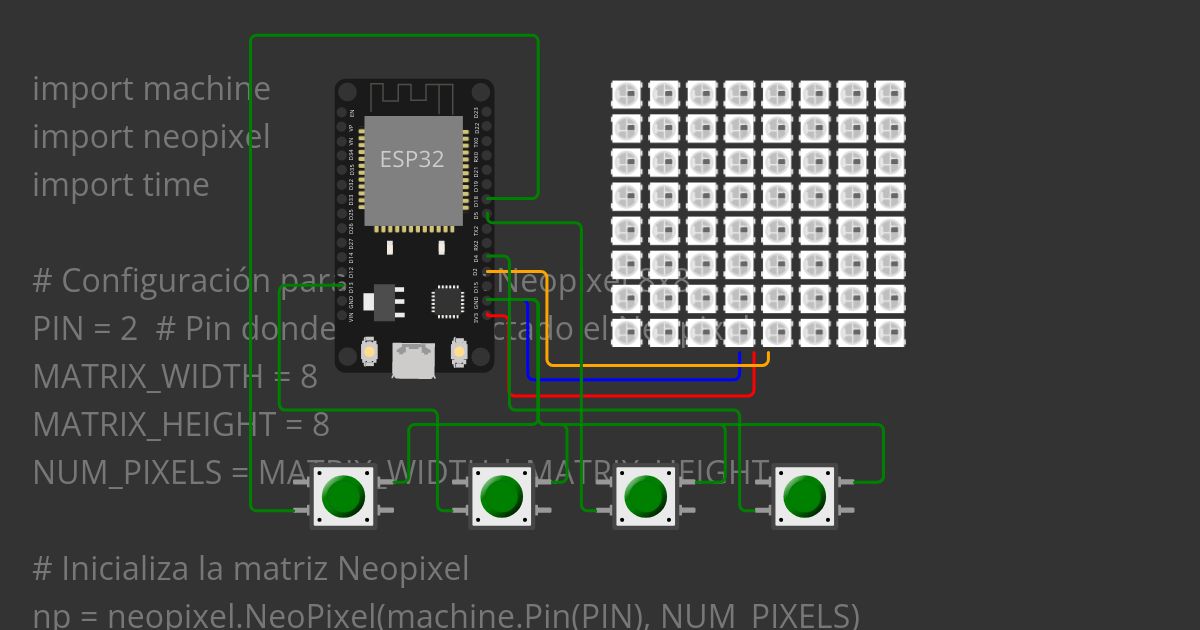 1. 8x8-Matrix MicroPython  Copy (2)