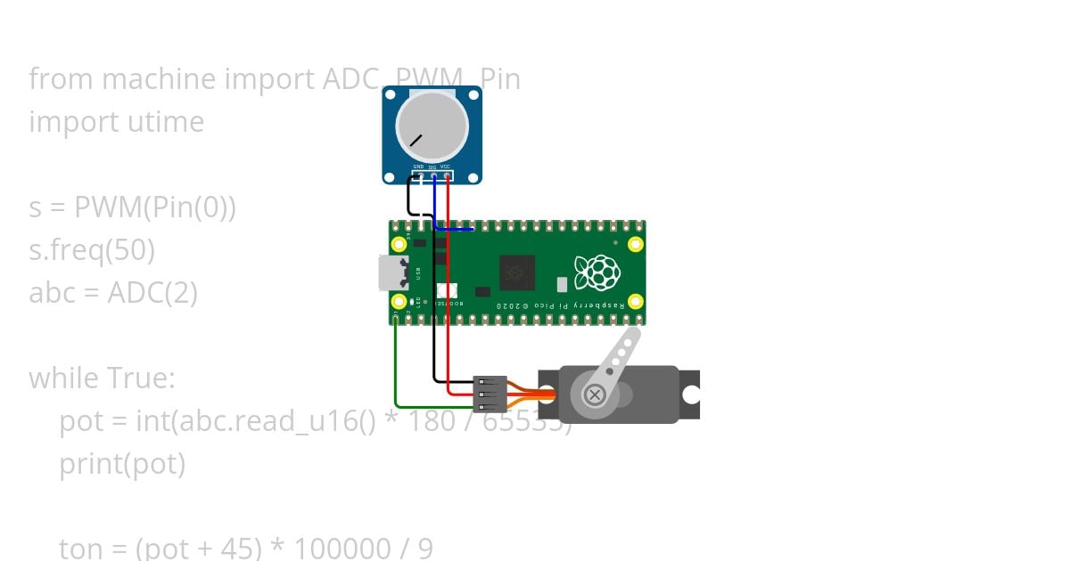 servo simulation