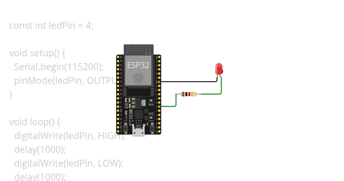 TIMER LED simulation