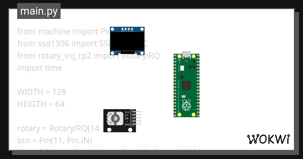 Menu - Wokwi ESP32, STM32, Arduino Simulator
