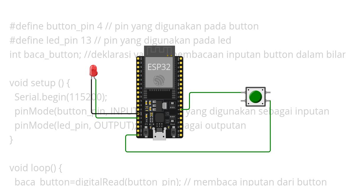 2. iot pertemuan push button simulation