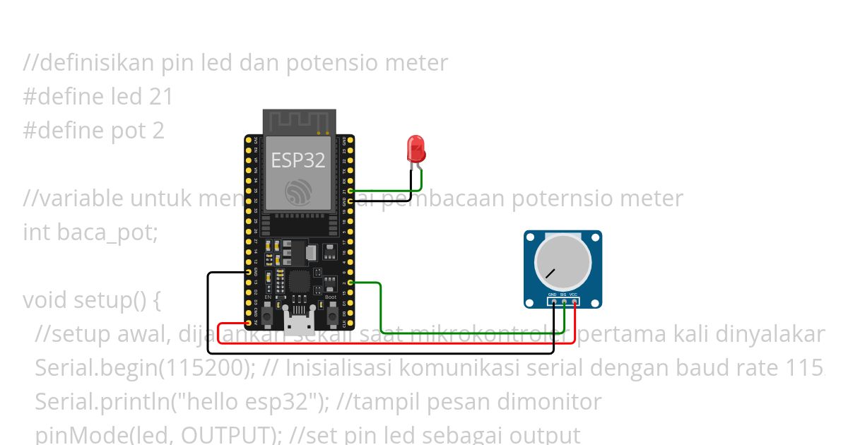 3. iot pertemuan potensiometer simulation
