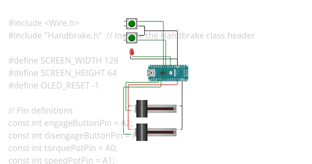 Electric Handbrake system simulation