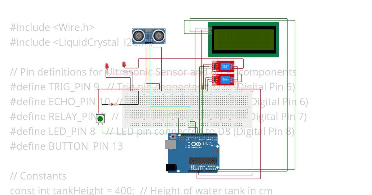 water tank system simulation