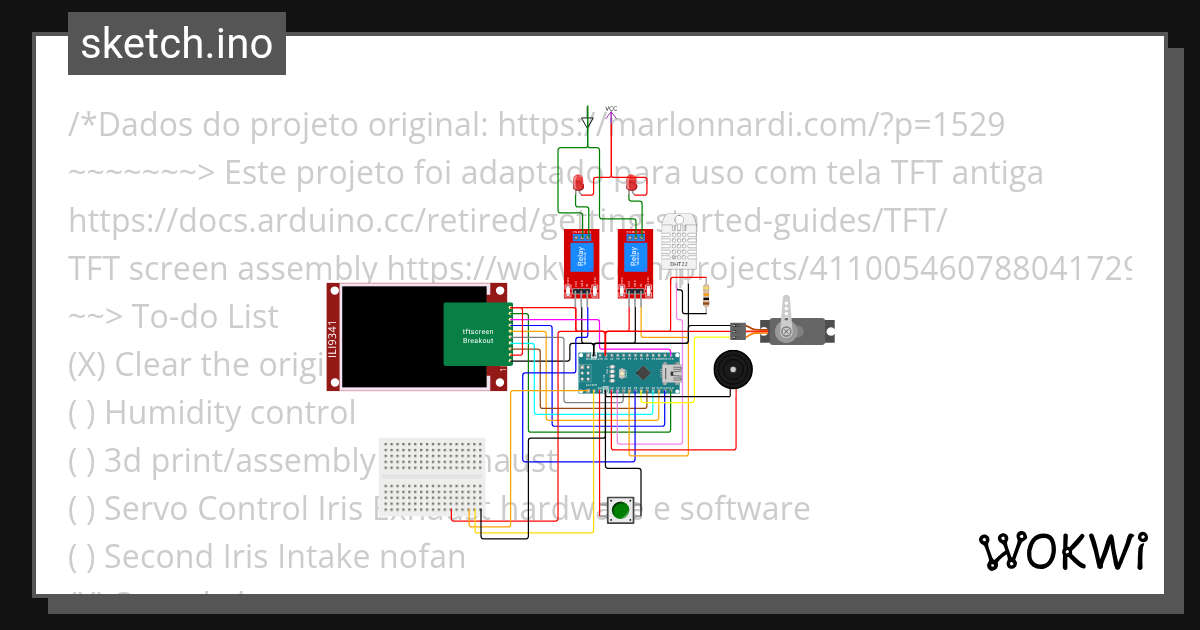 Drybox Arduino Nano - Wokwi ESP32, STM32, Arduino Simulator