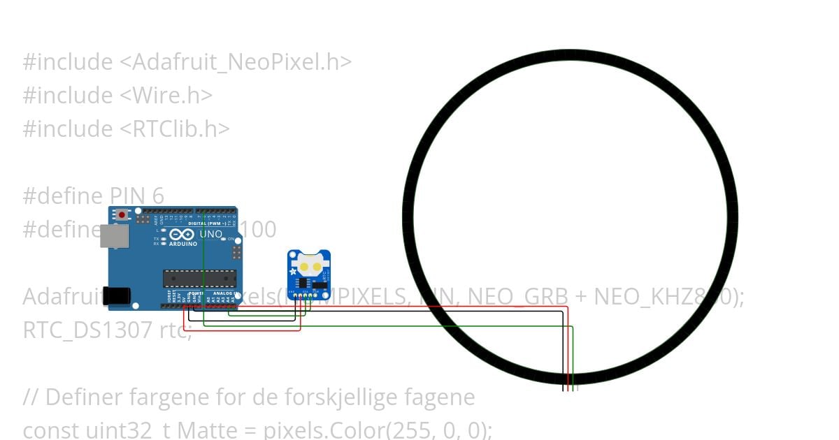 Sekundviser simulation