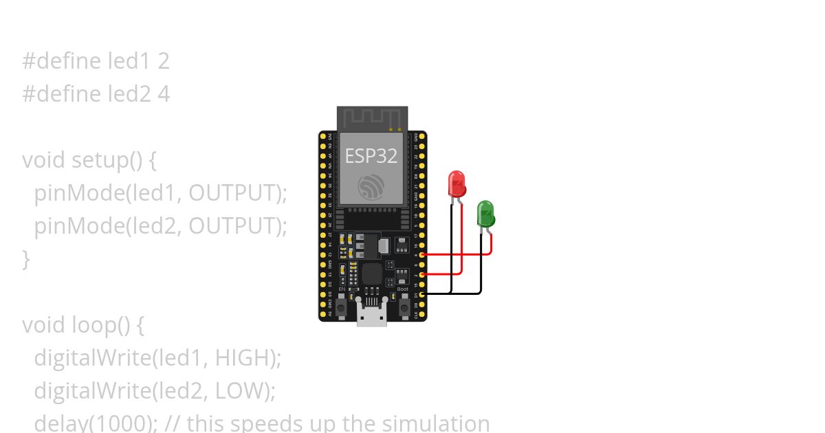 Project LED simulation