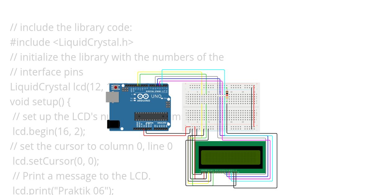 TUGAS LCD 16x2 simulation