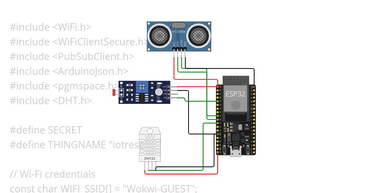 AWS IoT Core Project simulation