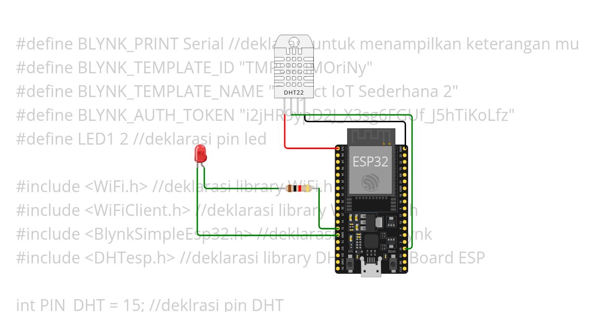 Tugas Sensor DHT22 simulation