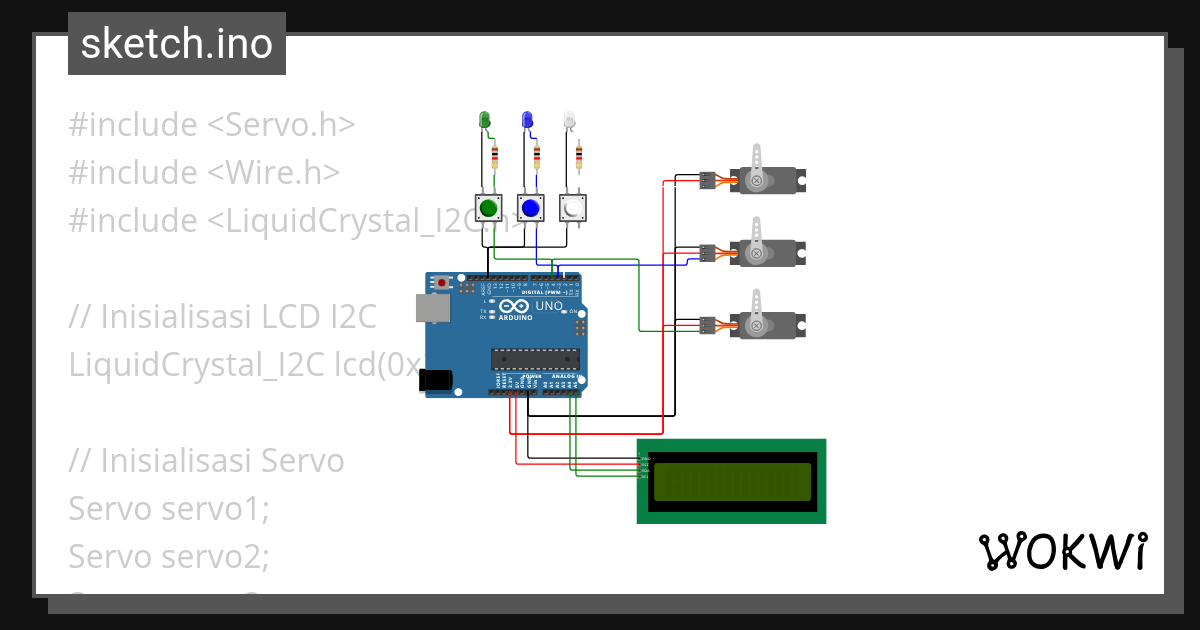 ARDUINO DENGAN PUSH BUTTON DAN 1 LED Copy Wokwi ESP32, STM32, Arduino