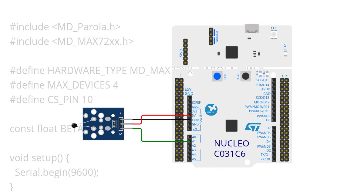 Analog Temperature Sensor(21103053) simulation