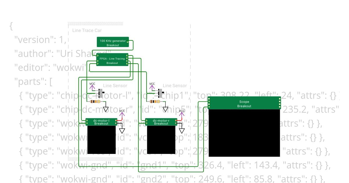 FPGA - line tracing motor Copy --- very interesting simulation