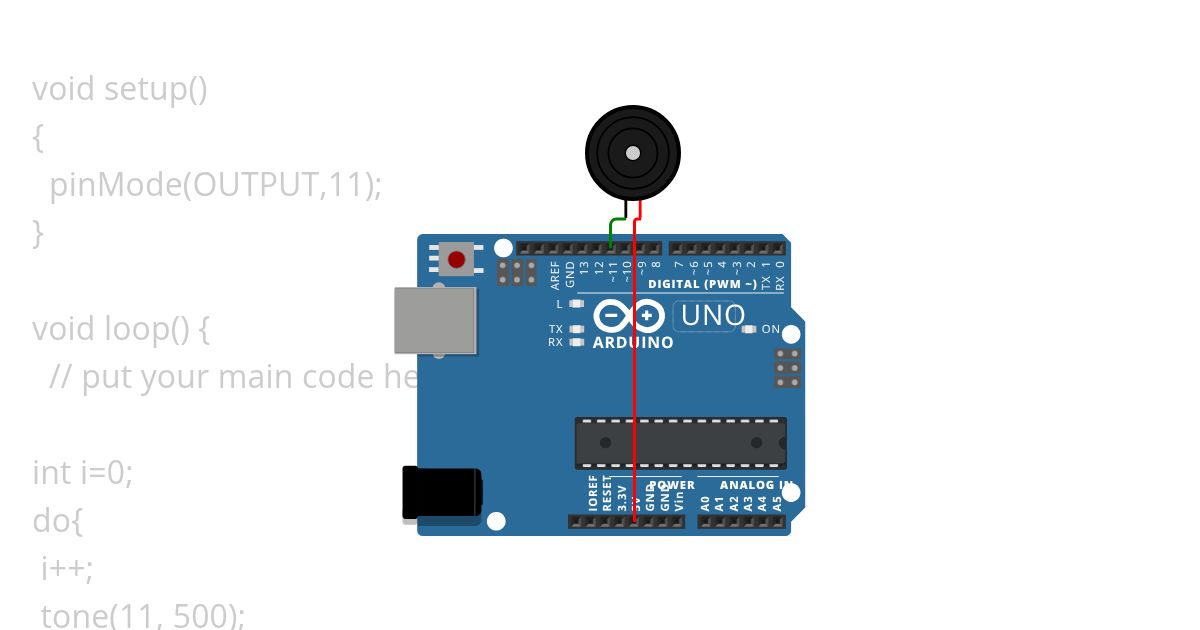 Buzzer 🔊 simulation