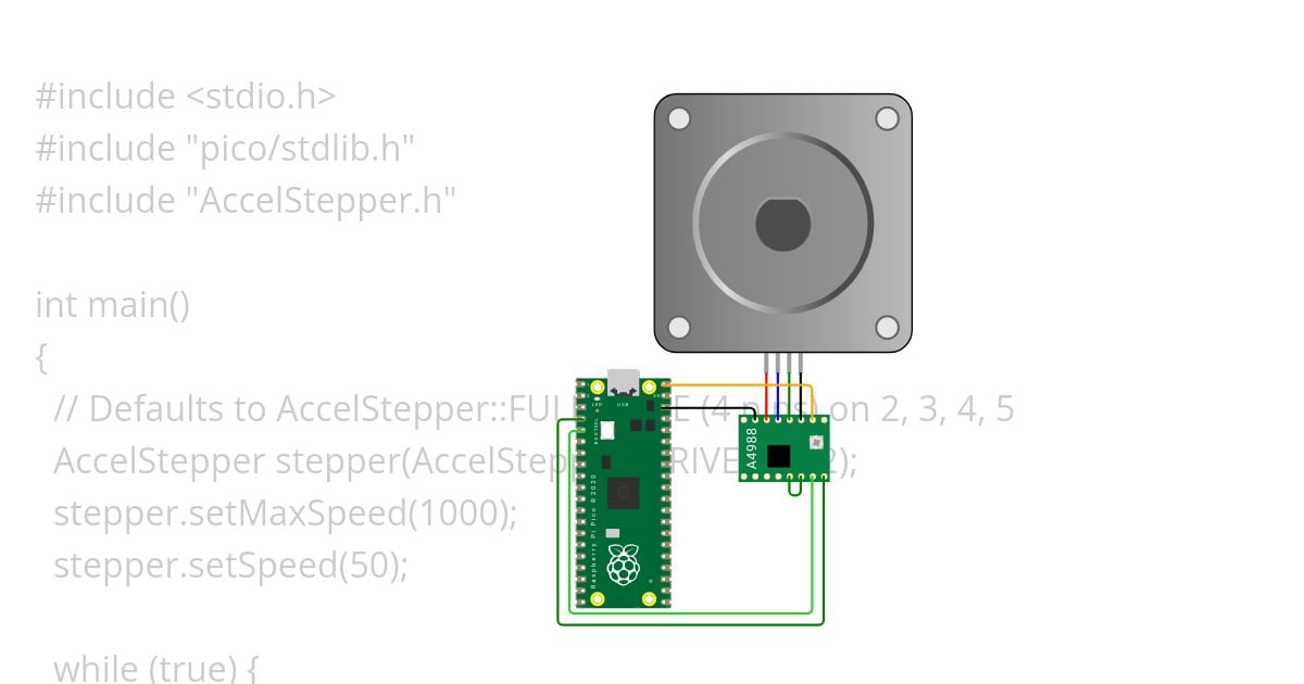 pico-stepper simulation