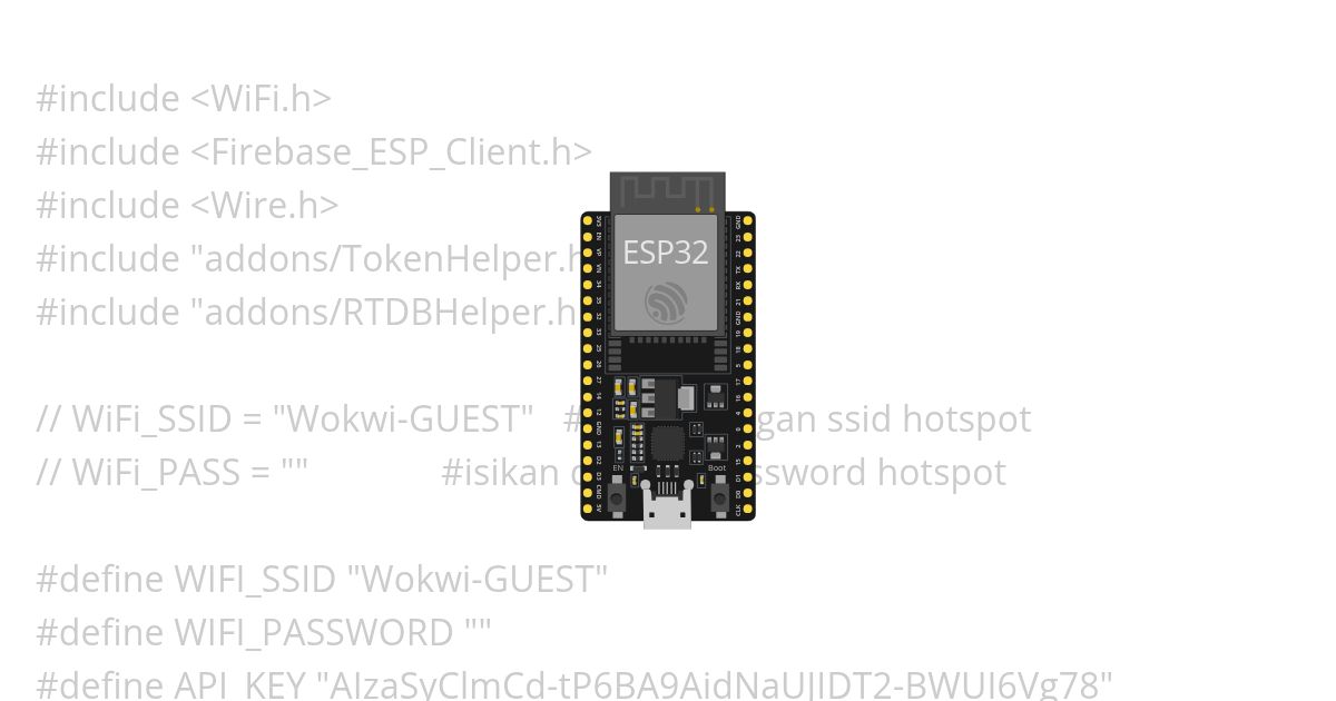 Send Data Realtime to Firebase simulation