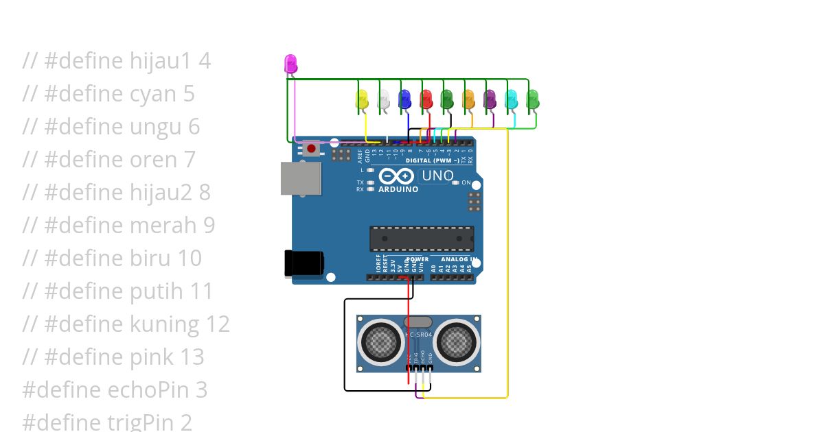 sensor ultrasonik simulation