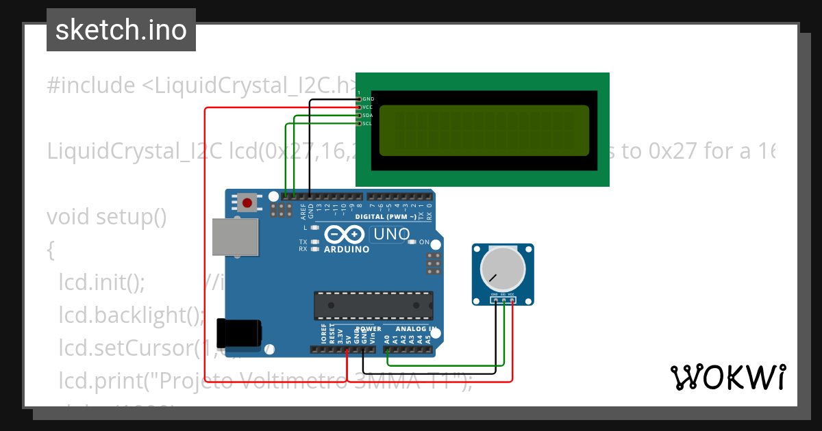 lcd-i2c-pot - Wokwi ESP32, STM32, Arduino Simulator